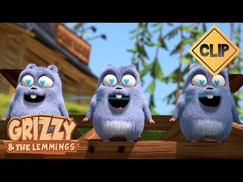Grizzy has an irresistible perfume ! - Grizzy & the Lemmings