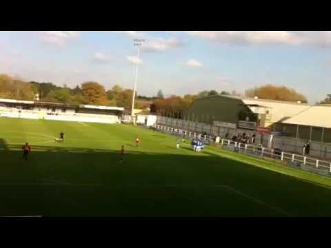 Jason Walker (York City FC) free-kick versus Hayes & Yeading 22.10.2011