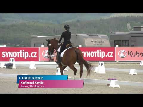 2. kolo MČR v drezuře, starší junioři – JJ (2022) – Zduchovice, 10. 8. 2024