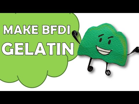 How To Make Gelatin of Battle For Dream Island BFDI?