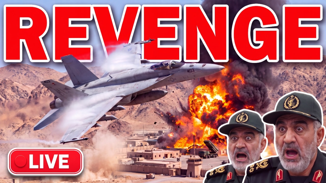 LIVE: U.S. Military GETTING Massive REVENGE On The IRGC