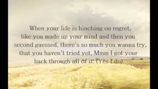 Jason Mraz -  Rely On Me  Lyrics