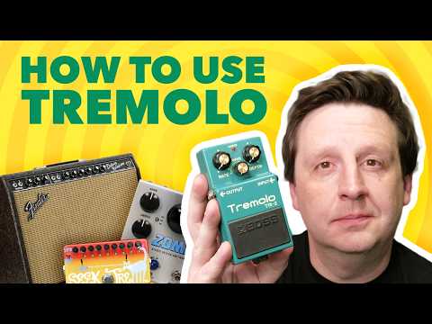 What is Tremolo & How To Use It? (Keeley Zoma, BOSS TR-2, Z-Vex Seek Trem, DeArmond)