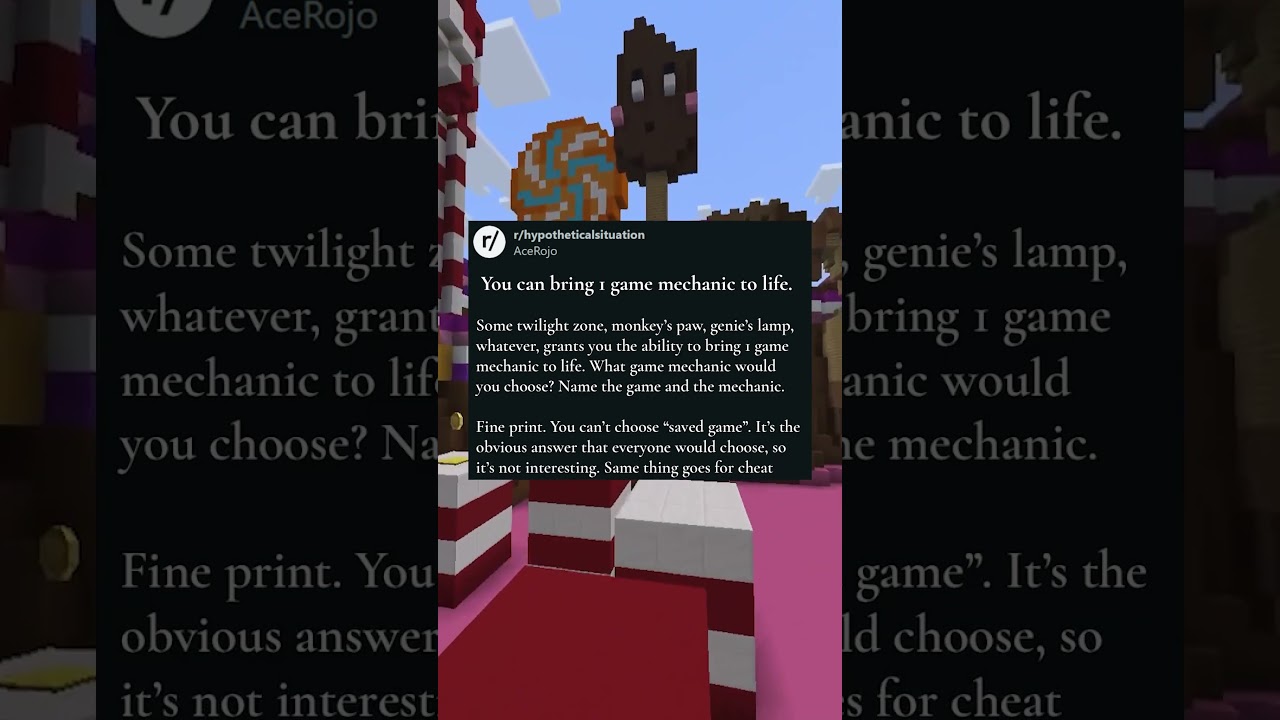 Game Mechanic in Real Life Hypothetical Situation Post