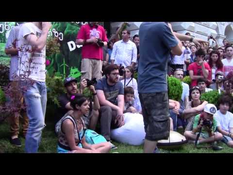 Dub Fx / CAde / Flower Fairy in Tbilisi Street Performance