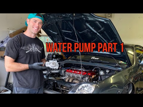 How To Change A Water Pump - Honda Prelude H22 / F20B Engine