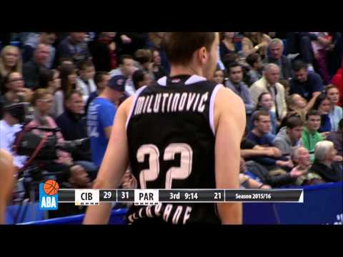 ABA Liga 2015/16 highlights: Cibona - Partizan NIS, R06 (17.10.2015)
