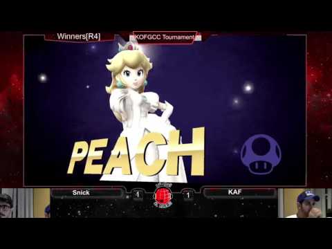 KOFGCC Day 1: Snick (Ryu) Vs Kaf (yoshi, Peach) WR3