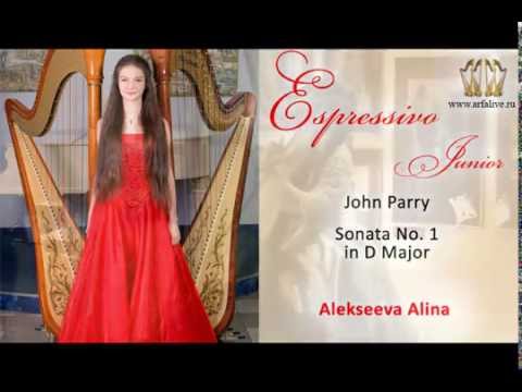 John Parry - Sonata No.1 in D Major - Alekseeva Alina