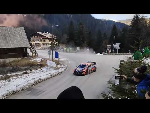 rally Montecarlo 2023 col de Turini