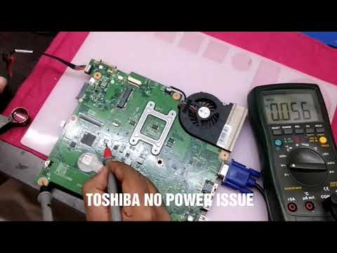 TOSHIBA CT10R POWER ON ISSUE