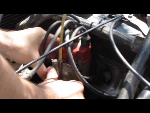 How to adjust ignition timing (old car, Dacia 1300)