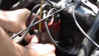 How to adjust ignition timing (old car, Dacia 1300)