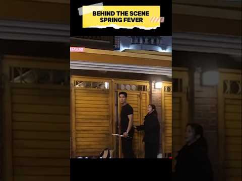 Ahn Bo Hyun Behind The Scene Spring Fever #ahnbohyun #springfever #behindthescenes #bts #leejoobin