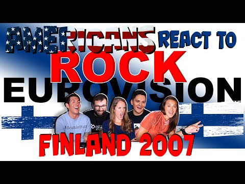 Americans react to Eurovision 2007 Finland
