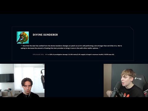 KatEvolved and LS on Divine Sunderer Nerf (Patch 12.15)