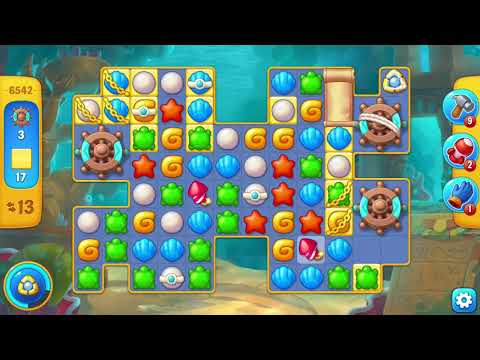 [FISHDOM Walkthrough] Level 6542 Hard (Qua màn - Fishdom)