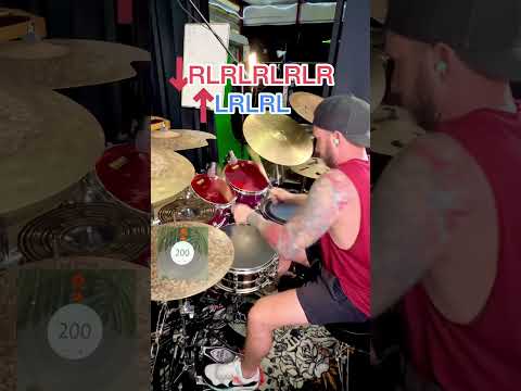 Practice THIS For Fast Single Strokes On The Drums 🥁