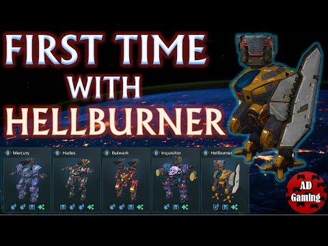 War Robots - First Time With Hellburner - Test Server Gameplay