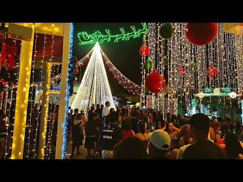 PRAÇA DA CIDADE DE RIO DO PIRES BAHIA JÁ ESTÁ EM FESTA DE NATAL #bahia #nordeste #sertão 
