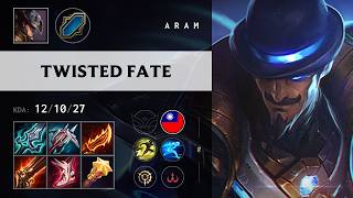 Twisted Fate ARAM - TW server Patch 26.15