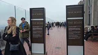 NYC’s Best View? Top of the Rock at Rockefeller Center #nyc #cruisesplustravel #topoftherock