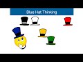 2  blue hat thinking