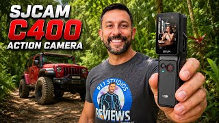 SJCAM C400 Action Camera, 3-in-1, Detachable Design, Rotatable Screen, Handheld Controller