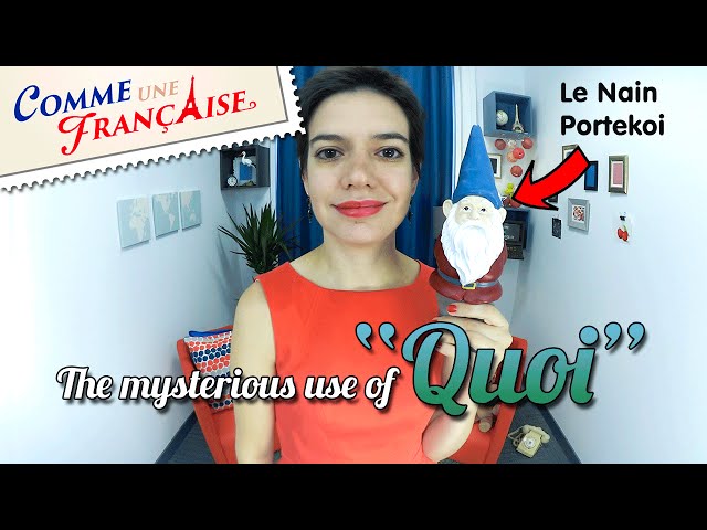 Video Pronunciation of quoi in English