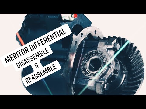 How to disassemble and reassemble a meritor differential