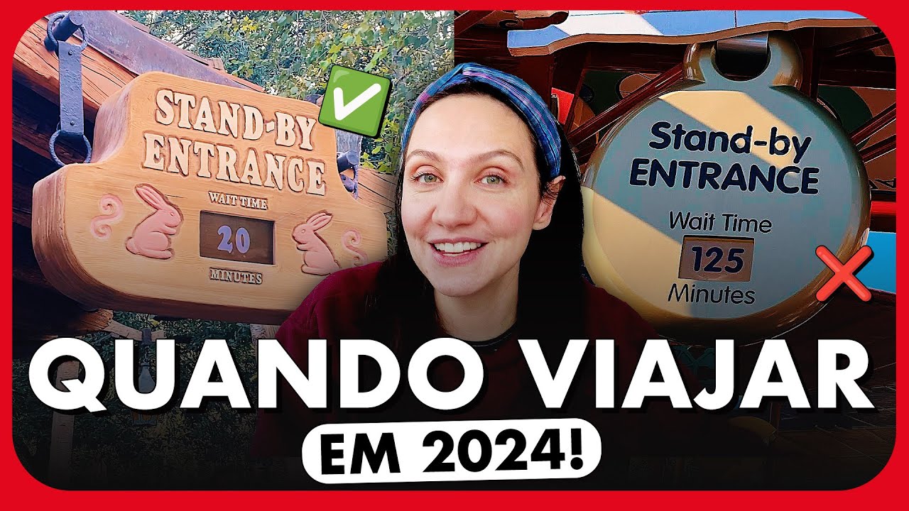 MELHORES ÉPOCAS PARA VIAJAR PARA ORLANDO EM 2024!