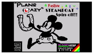 Plane Lazy - Willie takes to the skies in this FANTASTIC festive ZX Spectrum game.
