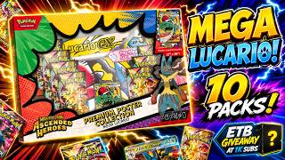 Opening the Mega Lucario Ascending Heroes Poster Collection!