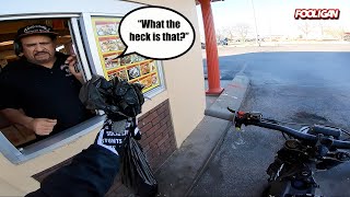 Sur-Ron Drive-Thru | Homeless Skatepark | Famous Silos