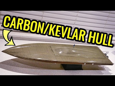 OXIDEAN MARINE DOMINATOR RC BOAT - Carbon/Kevlar Hull, Amazing Quality