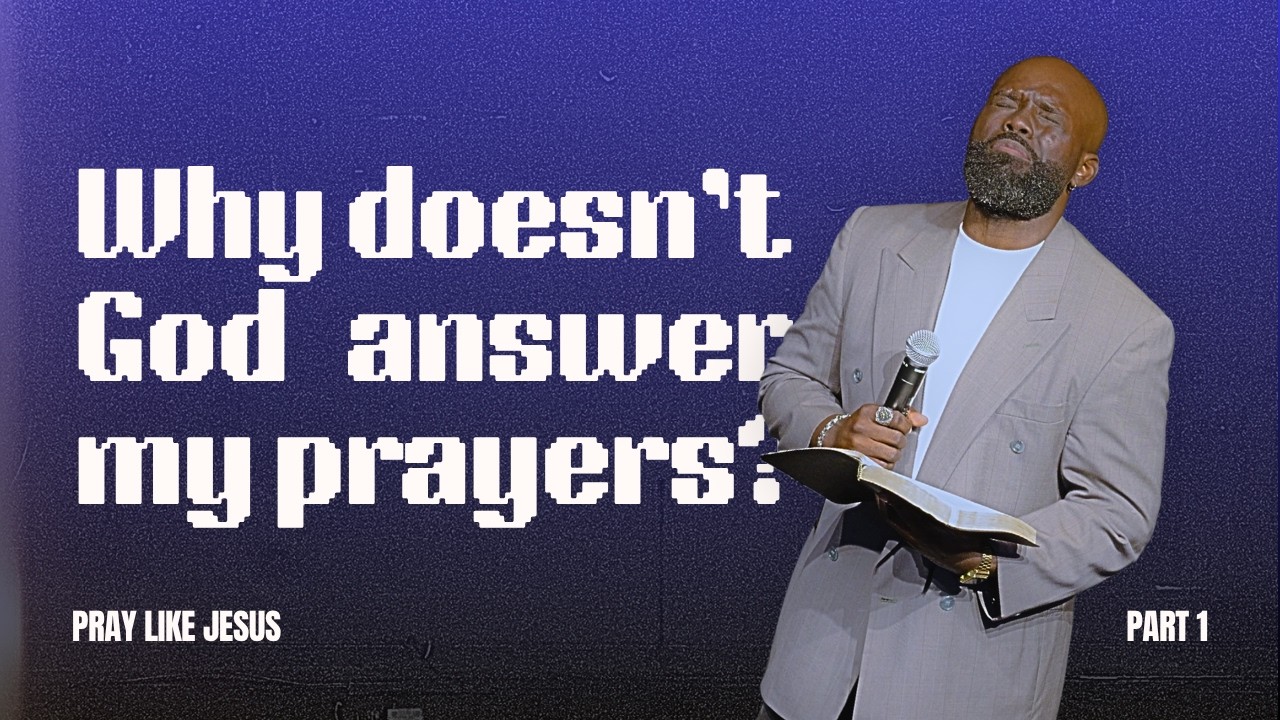 Why Your Prayers Feel Empty | Pray Like Jesus (Week 1) — sermon by Pastor Pierre Aristil at God-Breathed Church