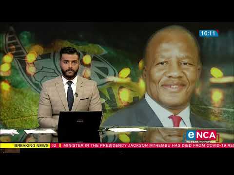 Nkosazana Dlamini Zuma remembers Jackson Mthembu