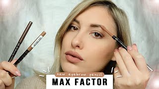 Max Factor Brow Slanted Pencil Review + Demonstration