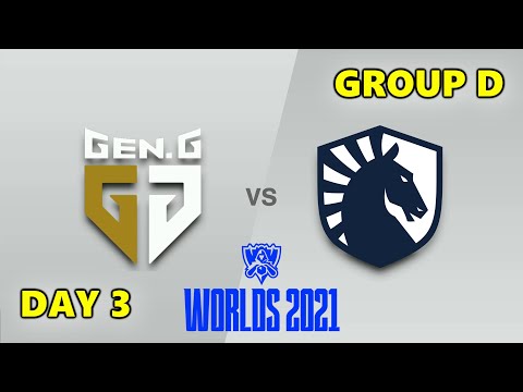 GEN.G vs TEAM LIQUID - WORLDS 2021 - GROUP D - DAY 3 - LEAGUE OF LEGENDS