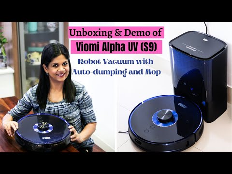 Viomi Auto Dumping Robot Vacuum Alpha UV (S9) with Mop | Unboxing & Demo I Everything Explained!