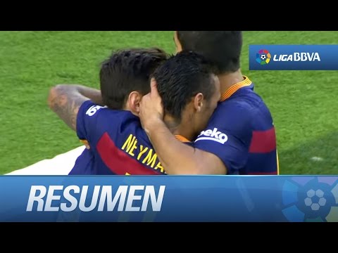 Resumen de FC Barcelona (4-0) Granada CF