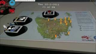 preview picture of video 'Magic Map Tasmania (HIT Lab AU, UTAS)'