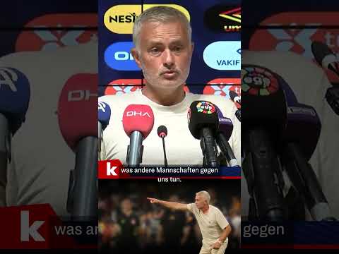 "Anti-Fußball": Mourinho rechnet mit türkischer Liga ab #shorts