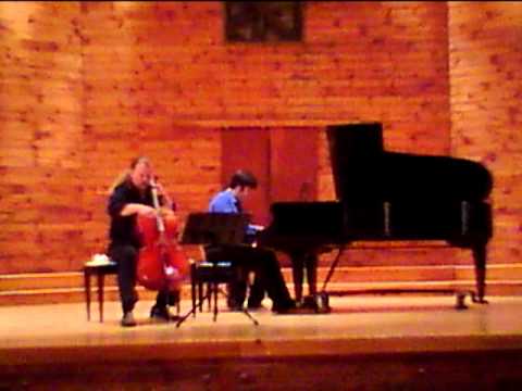 Rachmaninoff Cello Sonata Mov. 4 Jameson Platte, Cello  Matthew Quayle, Piano