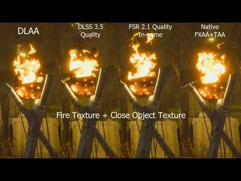 Resident Evil 4 Remake | DLAA vs DLSS 3.5 vs FSR 2 vs native FXAA+TAA | Separate Ways Update