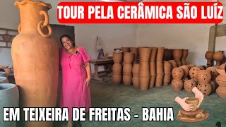 TOUR PELA CERÂMICA SÃO LUÍS EM TEIXEIRA DE FREITAS/BAHIA: VASOS E ENFEITES DE JARDIM | QUINTAL