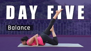 Yoga For Balance  Day 5 of 21 Days Yoga Practice  