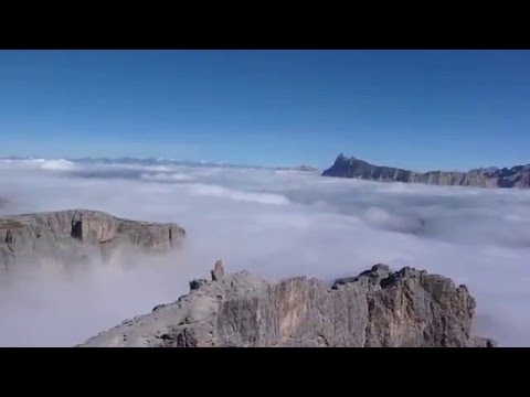 Video dall'avancima del monte Sassongher