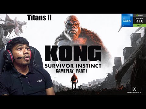 KTboy plays Kong Survivor Instinct part 1. Gameplay on RTX 4060 60fps #kongsurvivorinstinct #gaming