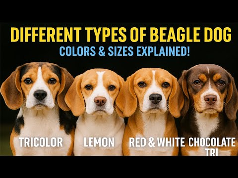 Different Types of Beagle Dogs 🐶 | Sizes, Colors & Varieties Explained!